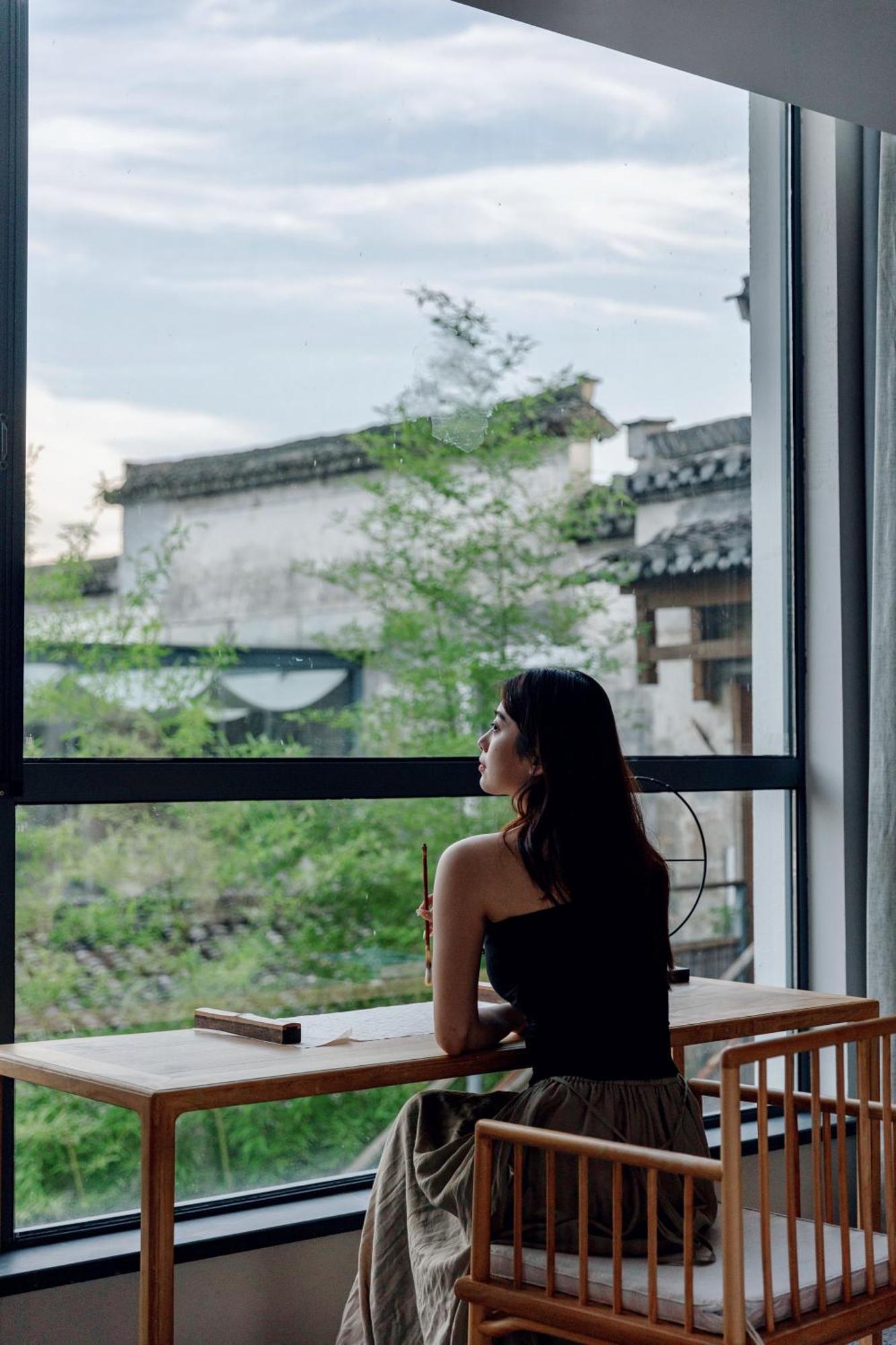 Hongcun Old Street Country House Хуаншань Экстерьер фото